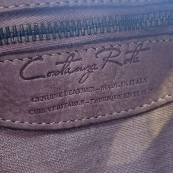 Pink Leather Appliqué Bag - Picture 5 of 10